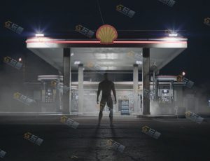 简陋雾气加油站Blend项目源文件