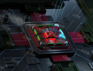 芯片动画Blend项目源文件