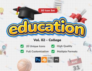 研究所道具模型包Blend资产库