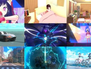 日漫三渲二Blend动画工程场景合辑