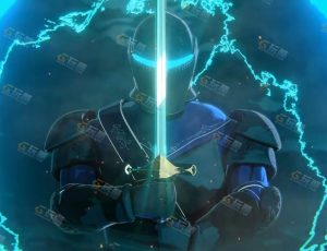 召唤雷电的骑兵战士动画场景Blend项目源文件