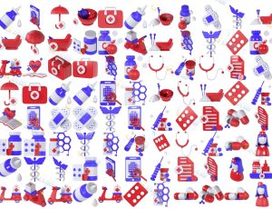 医药元素模型包Blend资产库