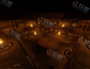 夜晚地牢Blend项目源文件