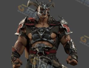 真人快打反派Blend模型