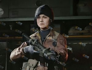 使命召唤女角色Blend模型