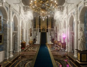 华丽皇室宫殿室内Blend项目源文件