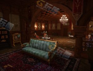 皇家古典大套房套间Blend项目源文件