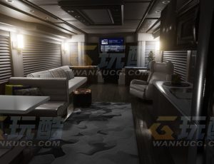 包厢包房Blend项目源文件