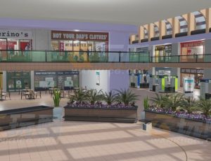 购物商场广场Blend项目源文件