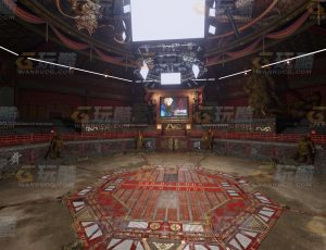 国风科幻赛博朋克比武决斗场Blend项目源文件