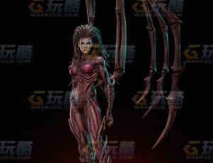 虫族女王Blend模型