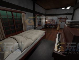 老式房间Blend项目源文件