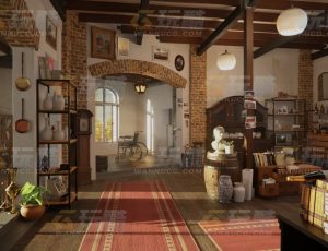 西方欧式当铺Blend项目源文件