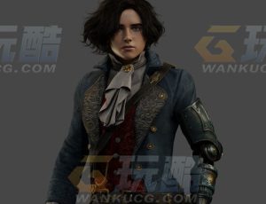 P的荒野男角色Blend模型