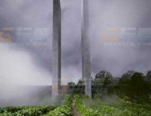 科技菜园动画场景Blend项目源文件