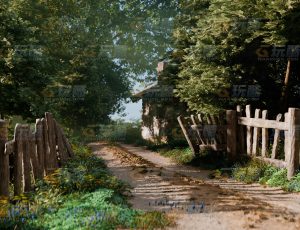 乡间小路Blend项目源文件