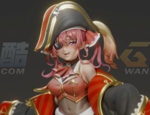 Yusuf Umar海盗女孩 Blend模型