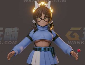 Yusuf Umar糖果女孩 Blend模型