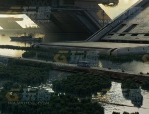 科幻绿洲航空港Blend项目源文件