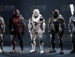 UE5素材—加古战士