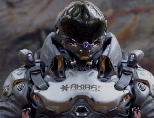 高精度太空科幻宇航员Blend模型