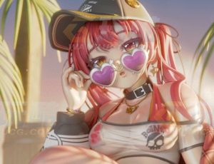 Yusuf Umar时尚可爱女孩Blend模型