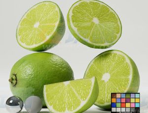 绿柠檬（高精度）CG模型