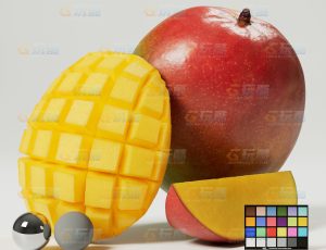 芒果（高精度）CG模型