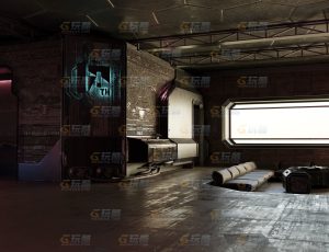 简陋的赛博朋克公寓Blend项目源文件