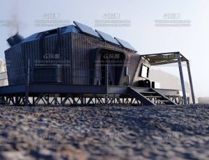 科幻牧民区Blend项目源文件