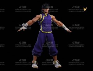 街头霸王6角色2Blend模型