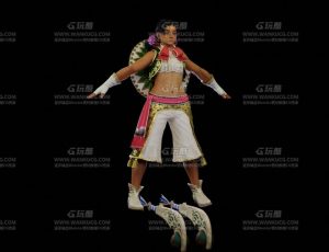 街头霸王6角色4Blend模型