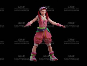 街头霸王6角色1Blend模型