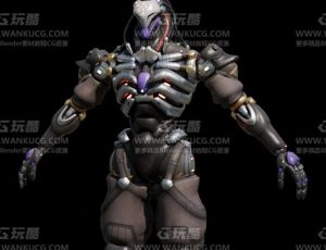 守望先锋2机械忍者Blend模型