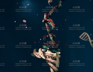DNA病毒分解特效动画镜头Blend项目源文件