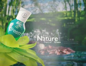 护肤品广告动画演绎镜头Blend项目源文件