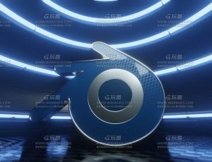 搅拌机LOGO演绎动画镜头Blend项目源文件