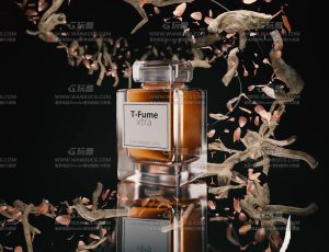 原浆流体广告动画特效镜头Blend项目源文件