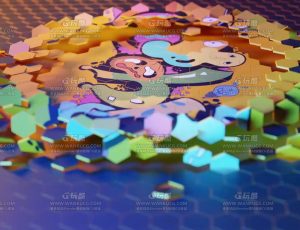 运动图形生长扩散效果Blend项目源文件