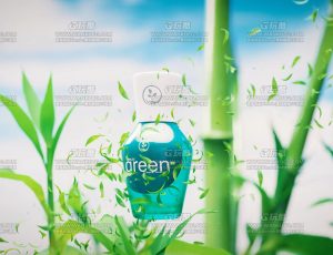 化妆品瓶子广告动画镜头Blend项目源文件