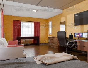 宅男大卧室房间Blend项目源文件