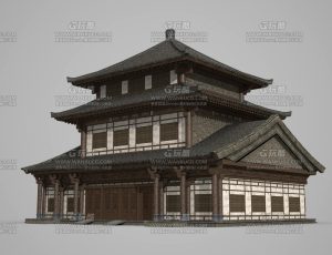 Blender模型—影视级中国古代建筑75
