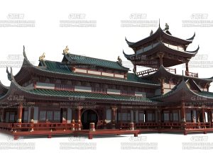 Blender模型—影视级中国古代建筑76