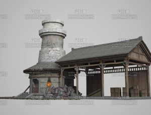 Blender模型—影视级中国古代建筑63