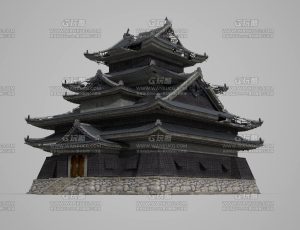 Blender模型—影视级中国古代建筑65