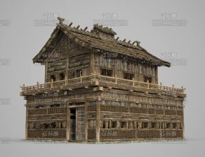 Blender模型—影视级中国古代建筑67