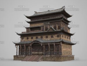 Blender模型—影视级中国古代建筑72
