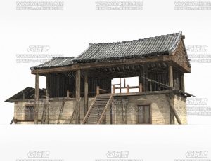 Blender模型—影视级中国古代建筑74