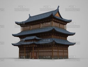 Blender模型—影视级中国古代建筑88