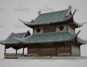 Blender模型—影视级中国古代建筑90